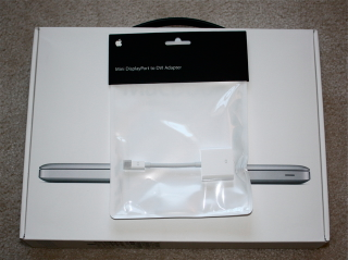 Illustration for article titled Apple Ships Mini DisplayPort Adapter In Huge MacBook-Sized Box
